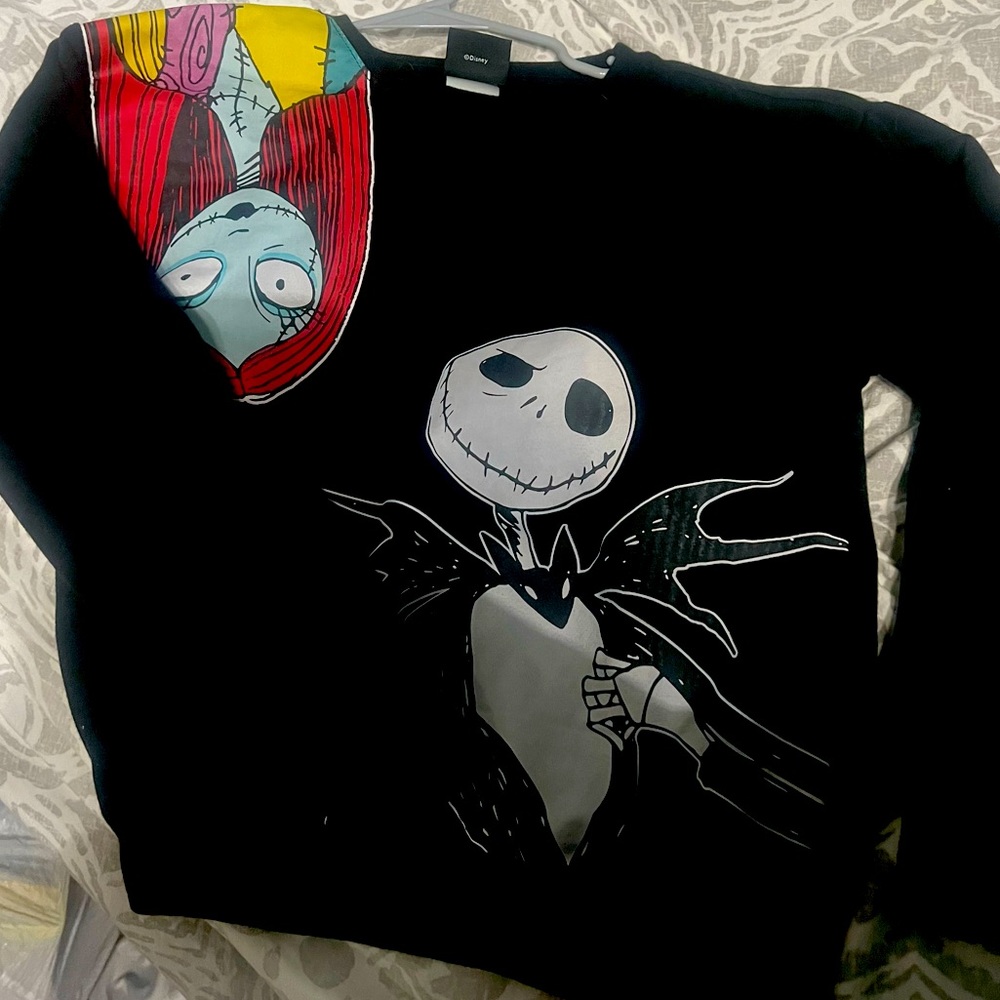 Nightmare before Christmas crew neck